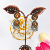 ChatGPT Image Aug 27, 2026, 03_01_43 PM Antique Copper-Silver Stone Jhumka Earrings