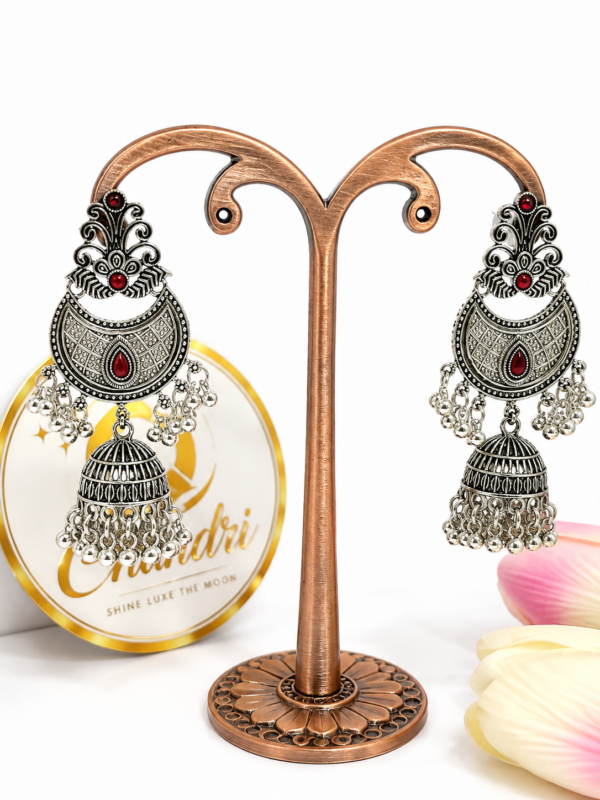 Red Crescent Heritage Jhumka