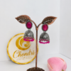 ChatGPT Image Aug 28, 2026, 07_41_30 PM Pink Stone Dome Jhumka