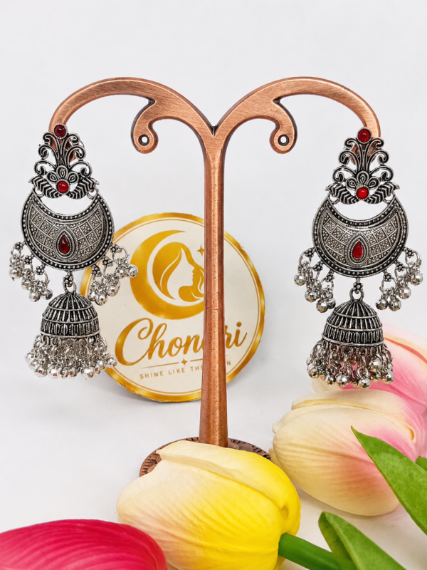 Red Crescent Heritage Jhumka