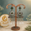 Multicolor Geometric Long Earrings