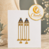 Neel Niloy Peacock Drop Earring
