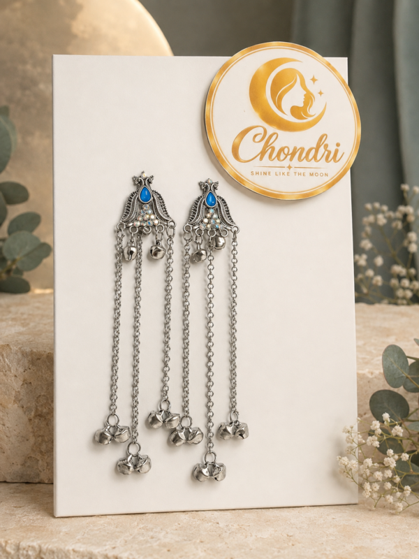 Neel Niloy Peacock Drop Earring