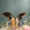 Chaya Mirror Leaf Jhumka