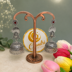 Mayur Nakshi Dome Jhumka