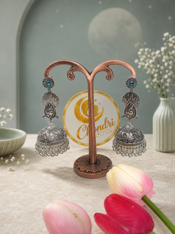 Mayur Nakshi Dome Jhumka