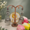 Mayur Nakshi Dome Jhumka