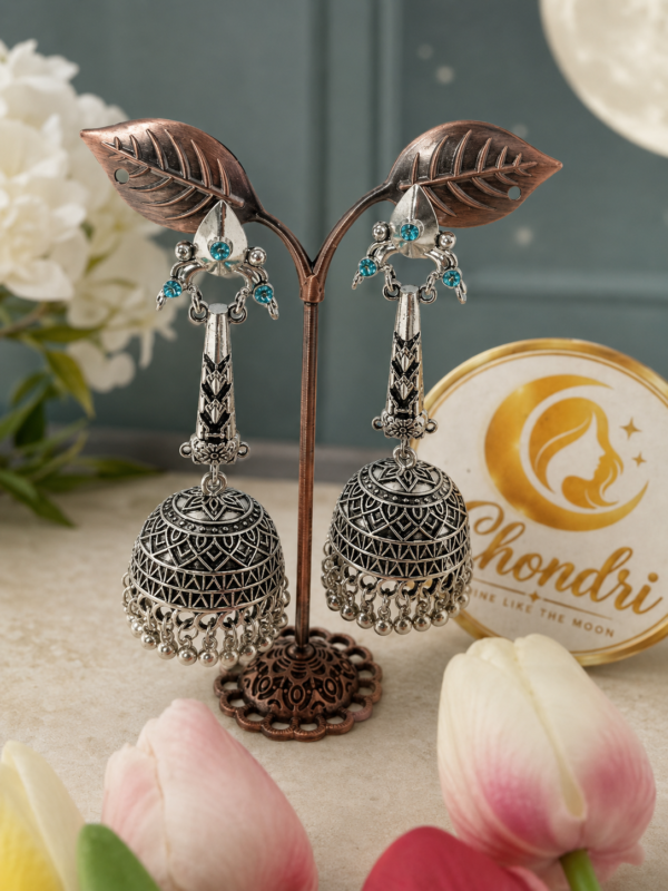 Rajpata Leaf Jhumka