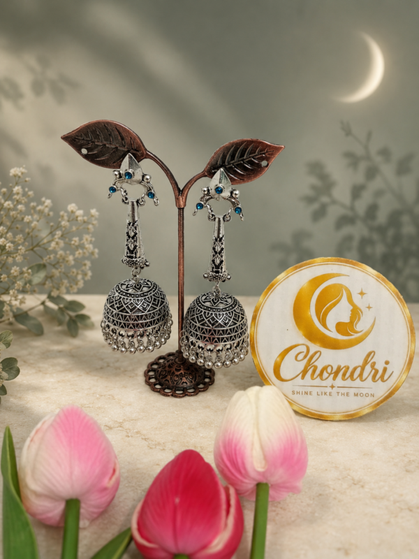 Rajpata Leaf Jhumka