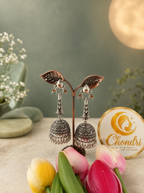 Rajpata Leaf Jhumka