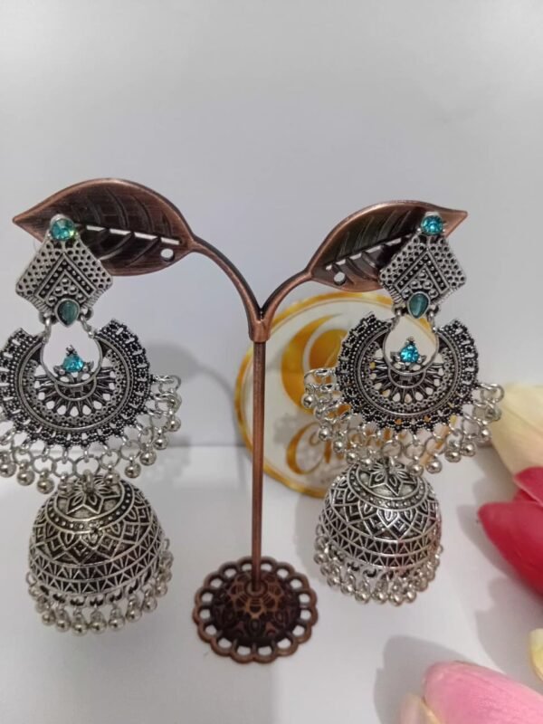Neel Chandbali Dome Jhumka