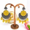 Amber Glow Jhumka
