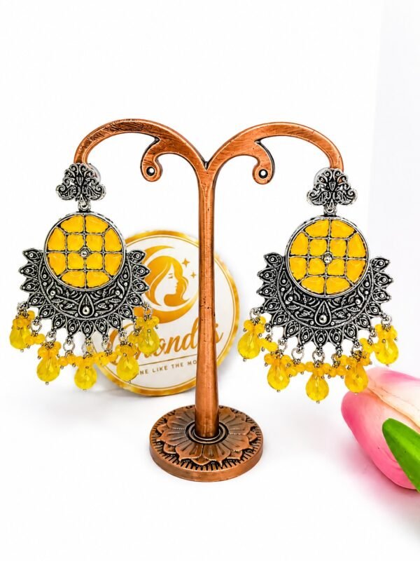 Amber Glow Jhumka