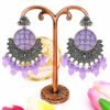 Amber Glow Jhumka