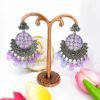 Amber Glow Jhumka