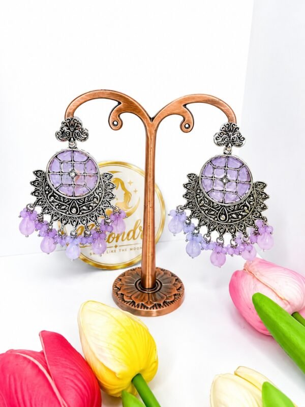 Amber Glow Jhumka