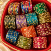 Chondri Meher Floral Multicolor Churi Combo