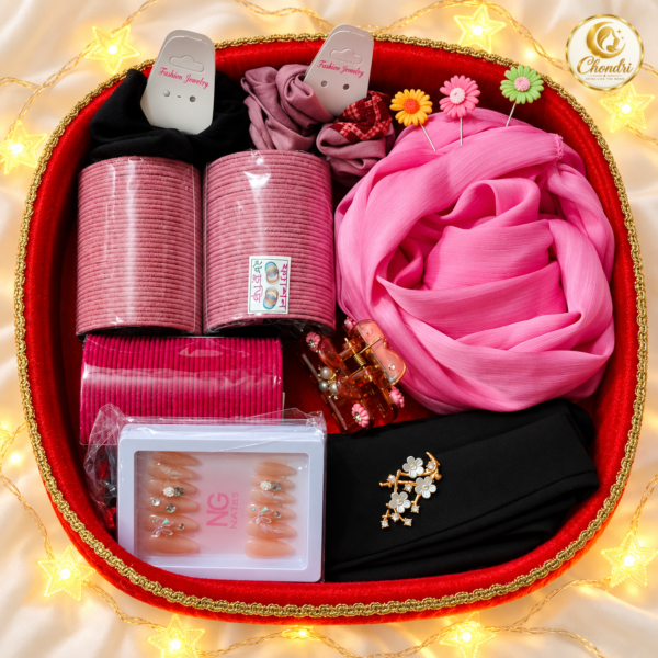 Chondri Rosé Haya Hijab–Niqab Gift Combo