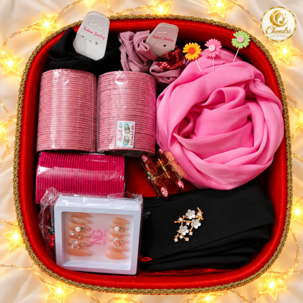 Chondri Rosé Haya Hijab–Niqab Gift Combo