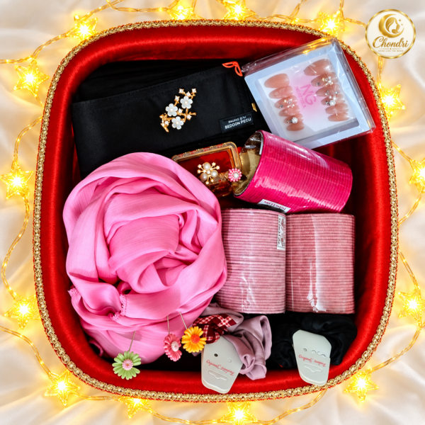Chondri Rosé Haya Hijab–Niqab Gift Combo