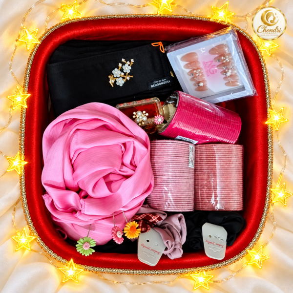 Chondri Rosé Haya Hijab–Niqab Gift Combo